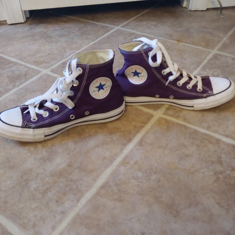 Purple Converse